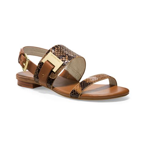 michael kors patty flat sandals|Michael Kors heeled sandals sale.